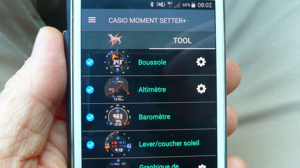 Code Point Fd20 Casio CASIO PROTREK WSD-F20 - Test 4 Outside