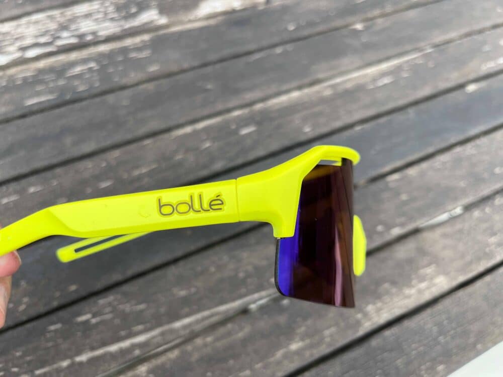 Lunettes de soleil bolle c shifter acid jaune matte marron bleu pas cher
